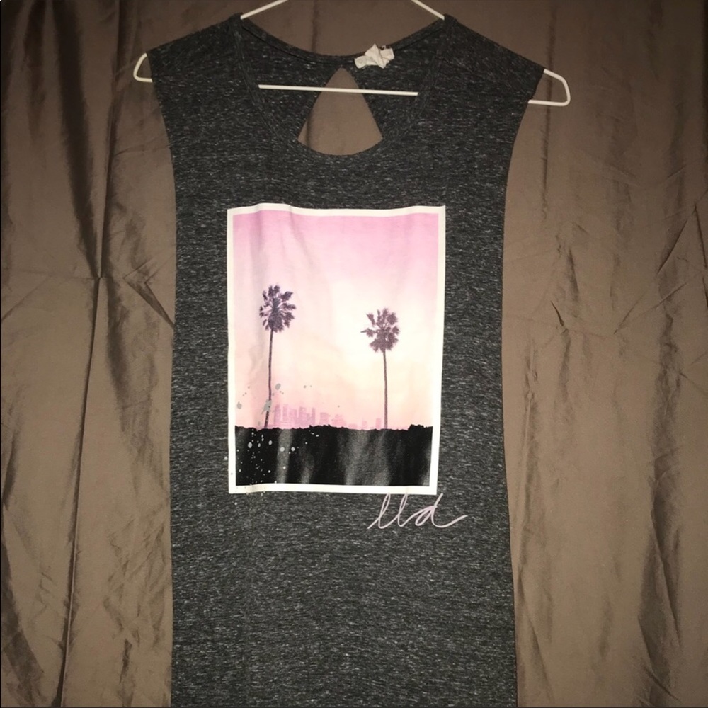 Graphic tank top